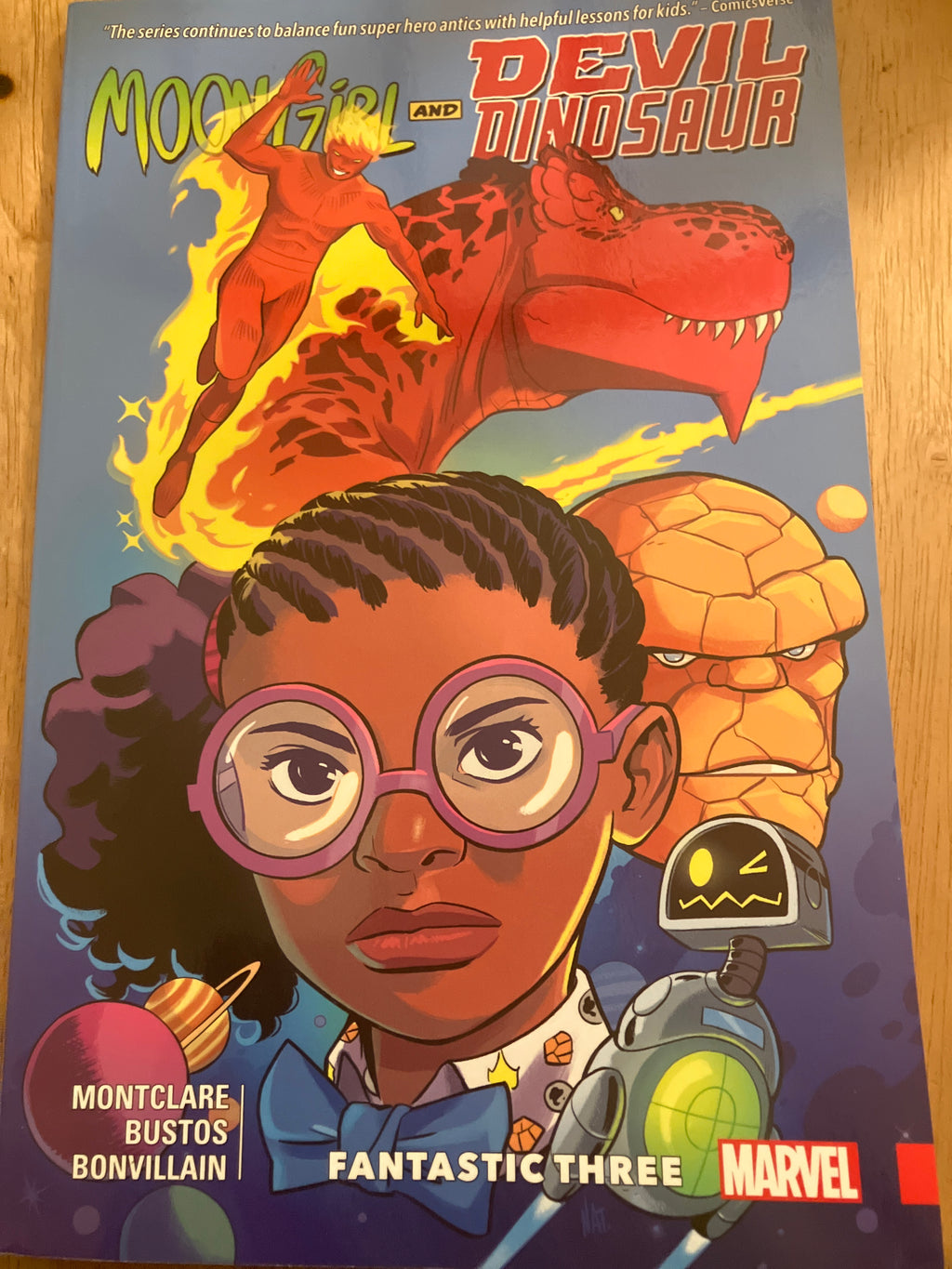 Moon girl and devil dinosaur (fantastic three)
