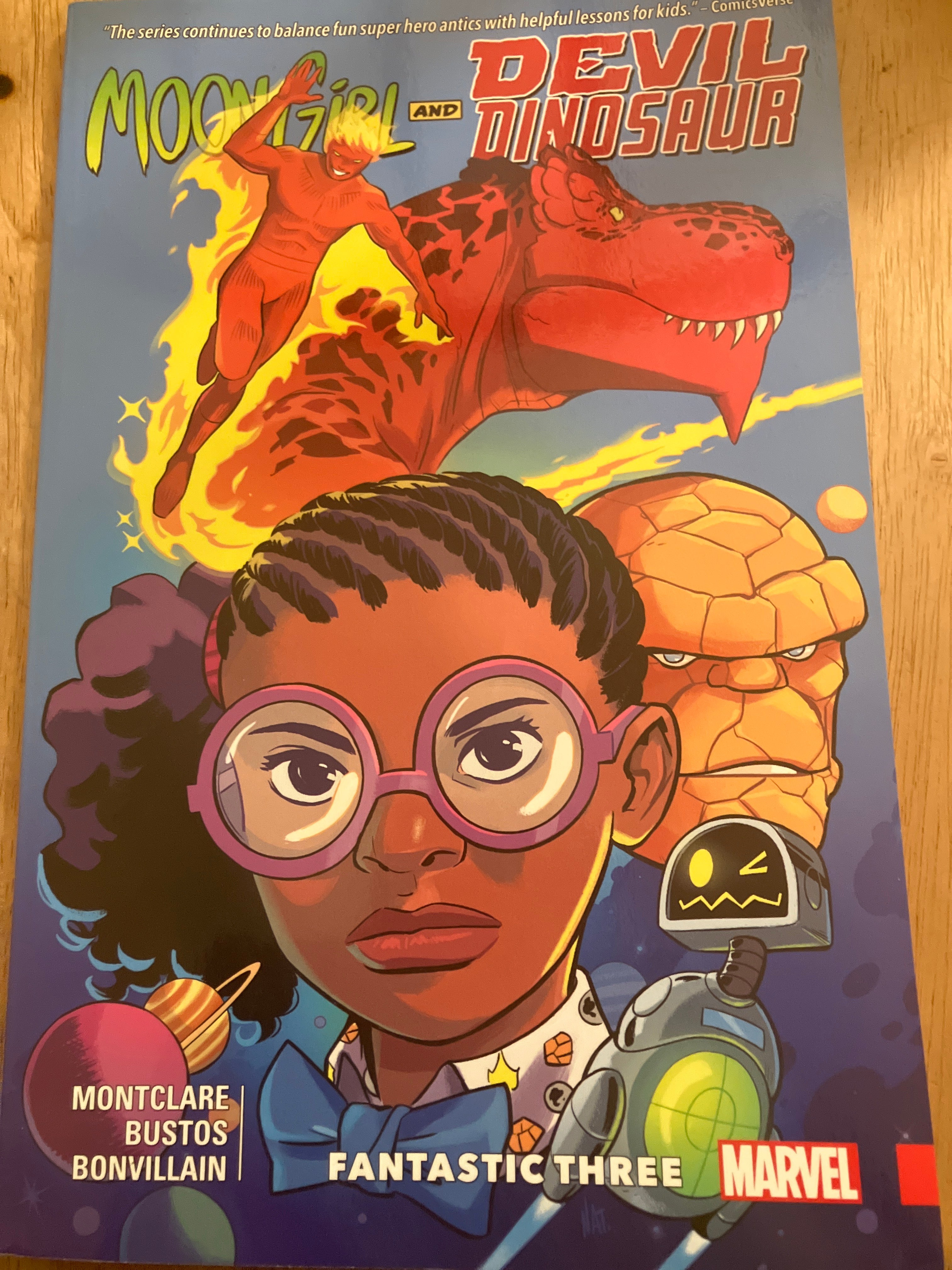 Moon girl and devil dinosaur (fantastic three)